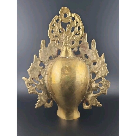 Tibetan Buddhist Tara Indian Brass Goddess Head - Picture 3 of 16